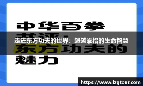 走进东方功夫的世界：超越拳招的生命智慧